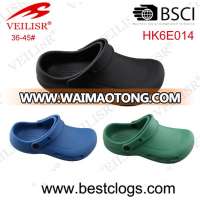 2016 Newest Men Clogs, Kitchen Chef Clogs Shoes, Hospital Safety Clogs without Holes