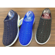 Crock Shoes Men Casual Sneaker Platform Clogs Navy Blue Mules